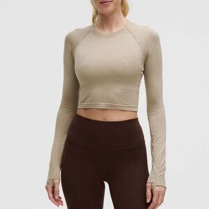 Lululemon Swiftly Tech Cropped Long-Sleeve Shirt 2.0